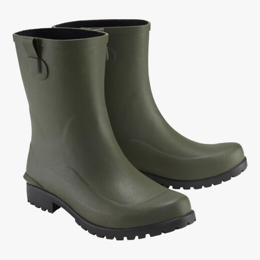 Die praktischen Allround-Gummiboots für Schmuddelwetter: kompakt, flexibel, bequem und robust. Cleanes, skandinavisches Design zum guten Preis. Von Green Comfort.