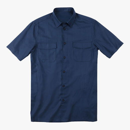 Chemise en Tencel et cachemire Légère, luxueuse, durable : la chemise d’été ultime avec une touche de cachemire.