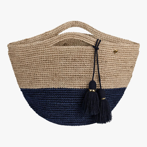 Sac fourre-tout AALUNA Chaque sac est unique : fabriqué à la main en Colombie. Conçu à Paris.