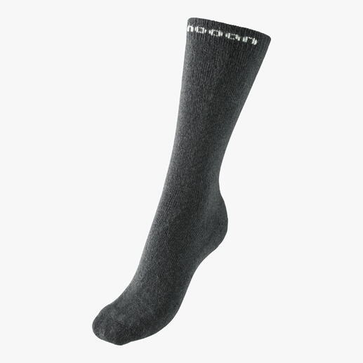 Chaussettes unisexe pos•sei•mo Dans un mélange luxueux avec de la laine mérinos douce pour la peau. Par pos•sei•mo.