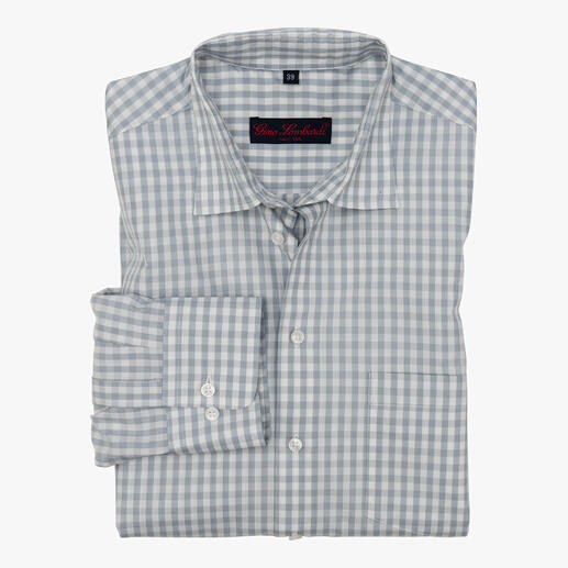 Chemise en soie avec motifs à carreaux Vichy L’une des chemises à carreaux les plus élégantes parmi les chemises à la mode.