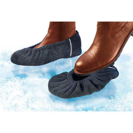 Anti-Rutsch-Überzieher, 2 Paar Für jeden Schuh: Wirksamer Schutz vor üblen Verletzungen bei Eis und Nässe.