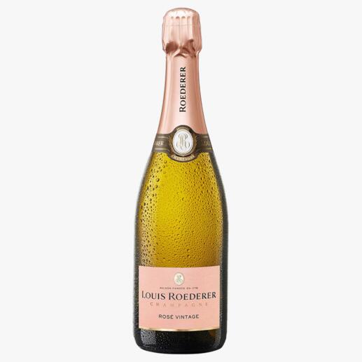Champagne Roederer Brut Rosé 2016, Louis Roederer, Cham­pagne, Frankreich 
            „Fein gewebt, delikat und rassig.“ (Wine Spectator über den Jahrgang 2009)*
            *www.winespectator.com
        