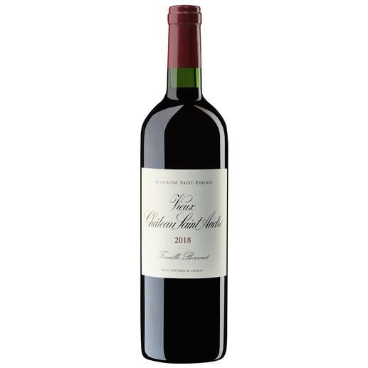 Vieux Château Saint André 2018, Montagne Saint-Emilion, Bordeaux, Frankreich Der bezahlbare Bordeaux mit dem Know-how von Château Petrus. Vom Weinmacher des Jahres 2018.**www.thedrinksbusiness.com, 19.03.2018