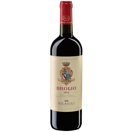 Chianti Classico Brolio 2019, Barone Ricasoli Spa Agricola, Toskana, Italien Vom Erfinder eines der berühmtesten Weine der Welt.