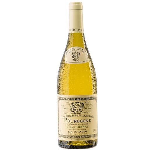 Bourgogne Chardonnay „Les ­Roches ­Blanches“ 2020, ­Louis ­Jadot, Burgund, Frankreich Endlich ein weisser Burgunder, der seinen Namen verdient.