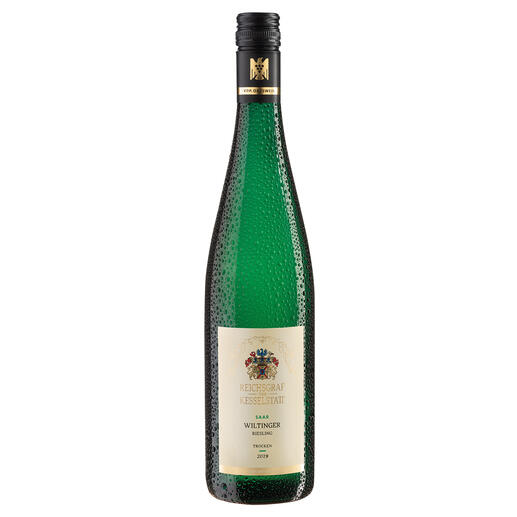 Wiltinger Riesling 2019, Reichsgraf von Kesselstatt, Mosel, Deutschland „Ganz sicher mit einem grossen Gewächs vergleichbar.“ (Robert Parker, The Wine Advocate 244, 08.2019)