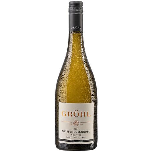 Weisser Burgunder EDITION PRO-IDEE 2021, Eckehart Gröhl, Rheinhessen, Deutschland Der neueste Coup vom Erzeuger des „besten Weines Deutschlands.“ (Vinum)*