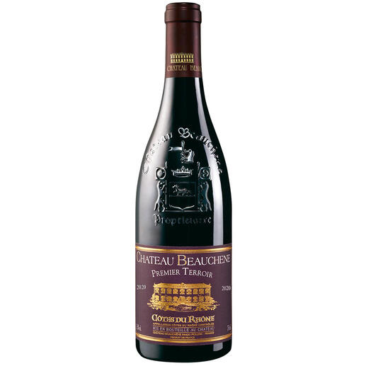 Le Terroir 2020, Château Beauchêne, Côtes du Rhône, Frankreich Ein Glück, dass dieser Wein nicht Châteauneuf du Pape heissen darf.