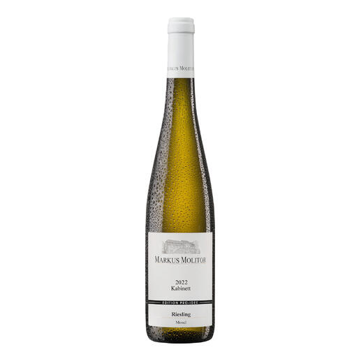 Molitor Kabinett EDITION PRO-IDEE 2022, Weißweinflasche von Markus Molitor aus der Mosel, Deutschland