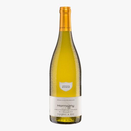 Bourgogne Montagny 2022, Vignerons de ­Buxy, Burgund, Frankreich Der Weisswein des Jahres aus Frankreich. (Weinwirtschaft 01/2018)
