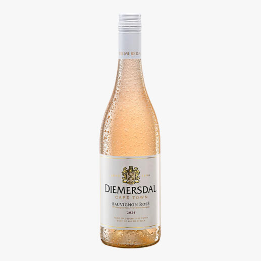 Sauvignon Rosé 2024, Diemersdal, Cape Town, Südafrika Endlich ein Rosé, den auch Weisswein-Fans lieben werden.