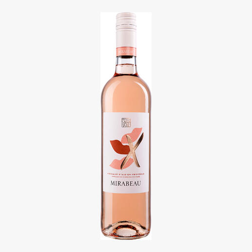 Mirabeau X Rosé Provence 2023, Coteaux d’Aix en Provence AOC, Frankreich 
            Verkostungssieger: Der beste Provence-Rosé unter 47 Konkur­renten. (Meininger)*
            *meininger.de, Meiningers Internationaler Rosé Preis 2021 über den Jahrgang 2020.
        