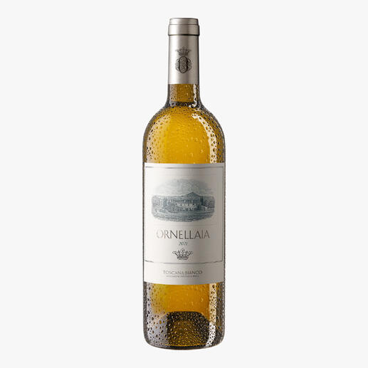 Ornellaia Bianco 2021, Toscana IGT, Italien Nur 100 Flaschen für Deutschland: der weisse Ornellaia.