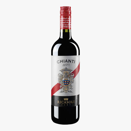 Chianti del Barone Ricasoli 2023, Toskana, Italien Ein Glück, dass dieser Chianti nicht Classico heissen darf.