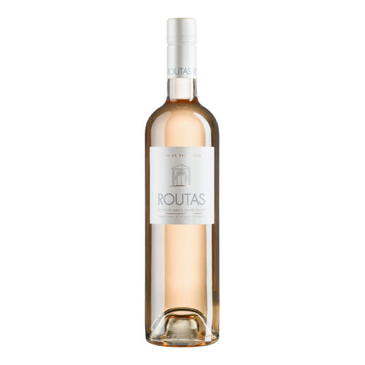 Château Routas Rosé 2024, elegante Weinflasche