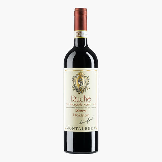 Weinflasche Ruche Riserva 2022 aus Casalgrasso Monferrato.