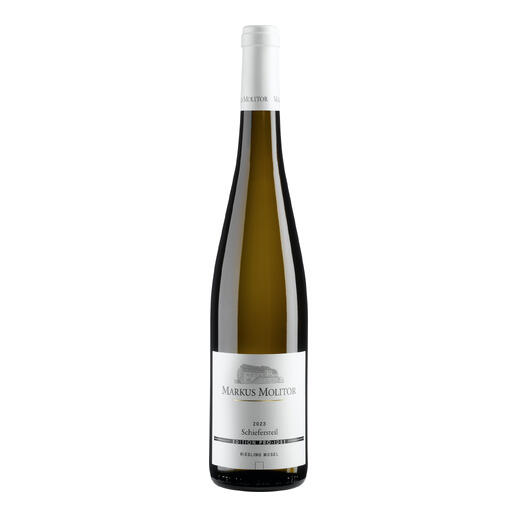 Riesling Schiefersteil von Markus Molitor in schlanker Flasche, Mosel, Deutschland, Jahrgang 2023