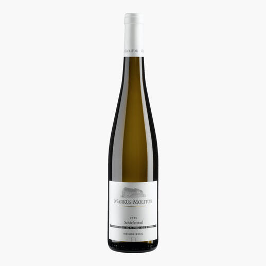 Riesling Schiefersteil von Markus Molitor in schlanker Flasche, Mosel, Deutschland, Jahrgang 2023