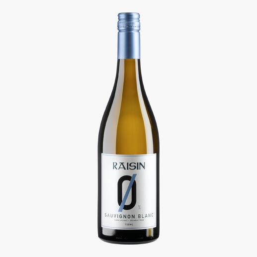 Raisin Sauvignon Blanc, Flasche Weißwein mit frischen Aromen.