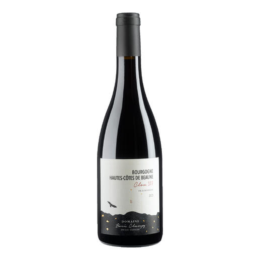 Rotweinflasche Champy Clou 377 BIO 2023 mit modernem Etikett
