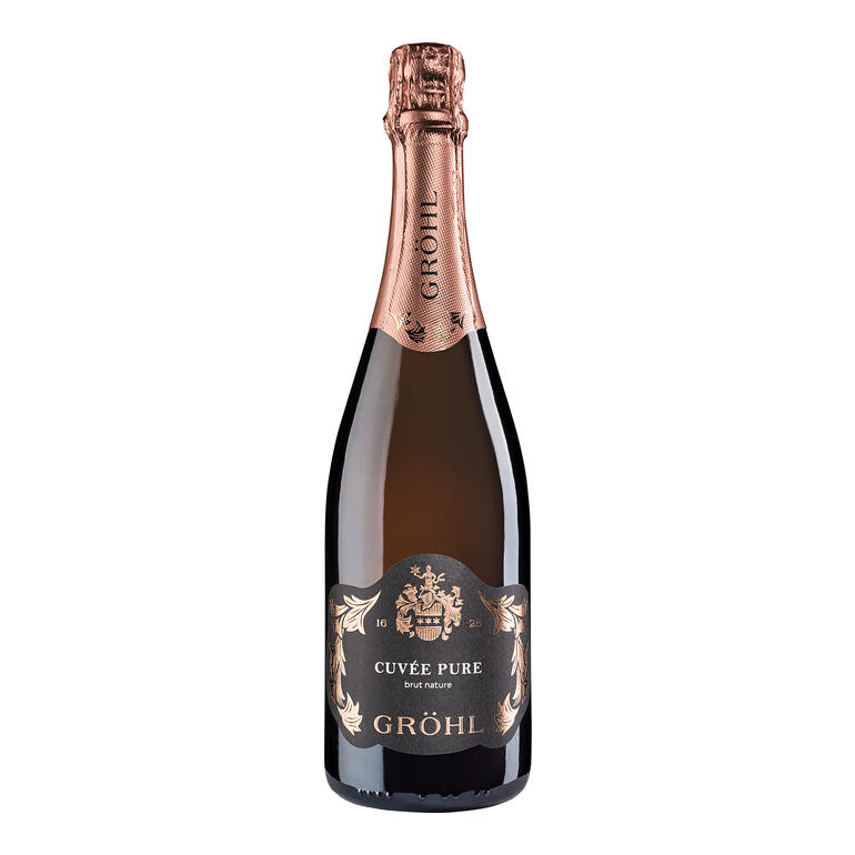 Gröhl Cuvée Pure Brut Nature Rosé, Deutschland