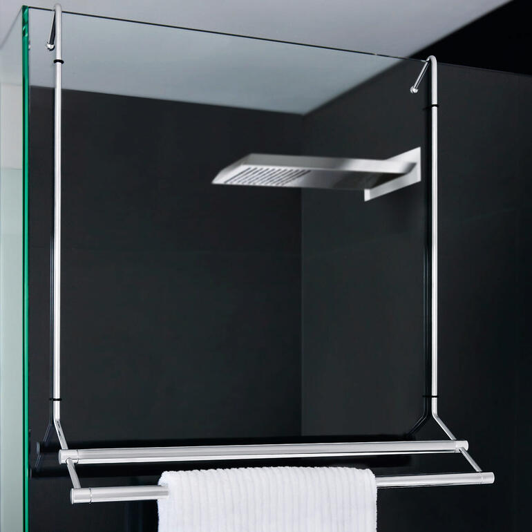 Badetuchhalter oder Dusch-Einhängeregal GM5, ideal für ein aufgeräumtes Badezimmer.