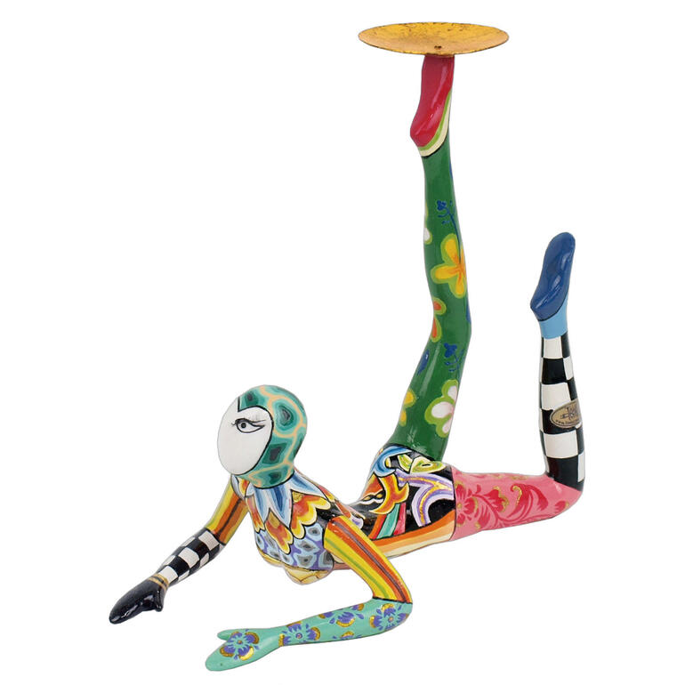 Acrobat #3742 Tom's Acrobat-Skulptur #3742 in lebhaften Farben.