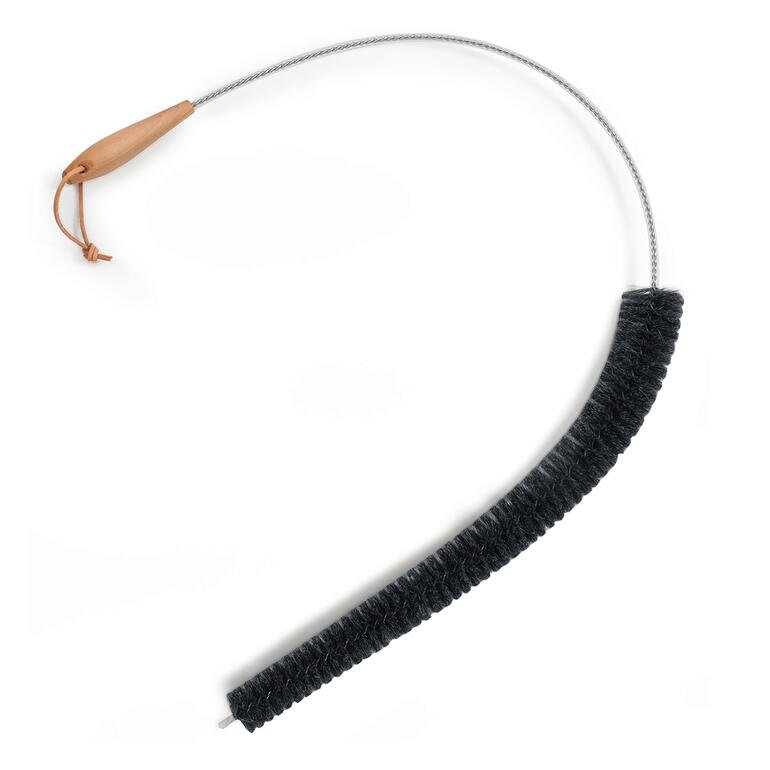 Heizkörper-Bürste mit flexibler Borstenstruktur für schwer erreichbare Stellen.