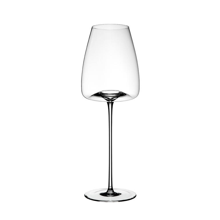 FRESH: Für sehr frische Weissweine, leichte Roséweine, Frizzante und jede Art von Schaumwein (auch Champagner) H 24 cm, Ø 8 cm, Inhalt ca. 340 ml. Weinglas mit frischem Design und langer Stiel.