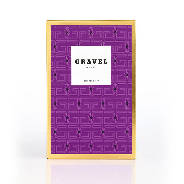 Gravel Hazel Eau de Parfum Spray, 100 ml Lila Verpackung von Gravel Hazel Eau de Parfum