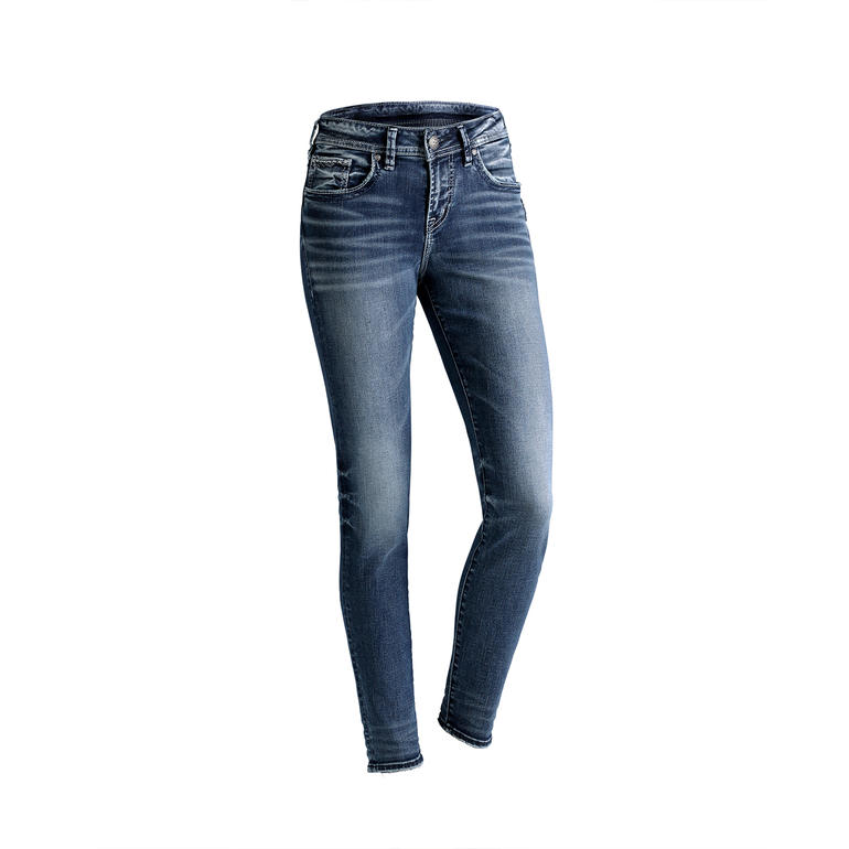 Wunderfell Merino-Lammfelljacke mit Skinny-Jeans