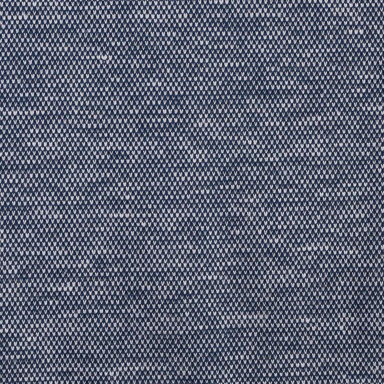 Blau Muster eines blauen Piqué-Stoffes für das Junghans 1954 Piqué-Henley-Shirt.