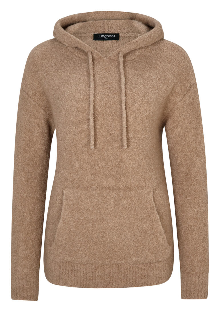 Sweat à capuche en poil de chameau Junghans 1954