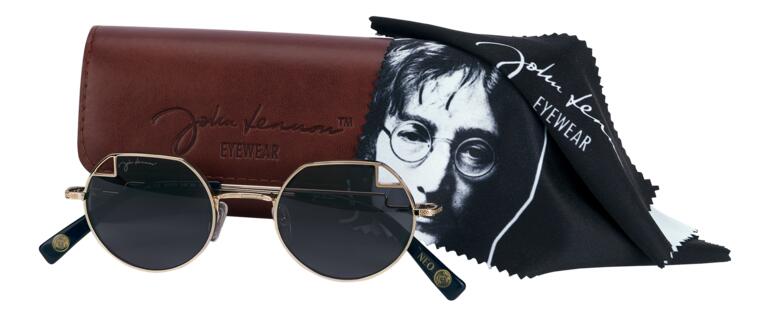 John Lennon Style Runde Sonnenbrille Retro Vintage Stil 60s 70s
