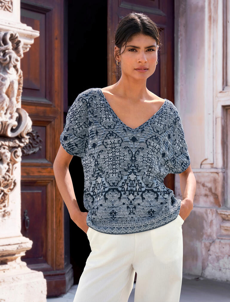 T-shirt en tricot IVKO