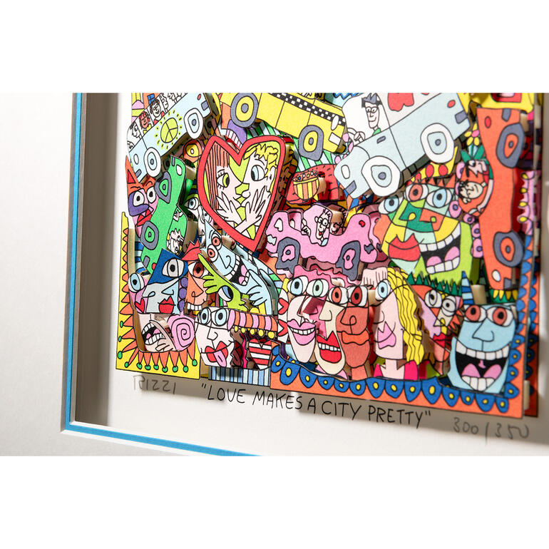 James Rizzi – Love makes a city pretty | Kunst kaufen