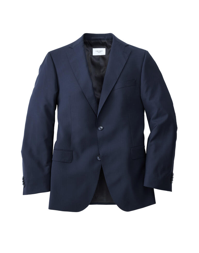 Dunkelblauer Blazer aus dem Modul-Anzug Super-110.