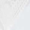 Blanc, broderie